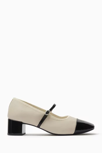 Georgiana 45 Mary Jane Pumps in Leather
