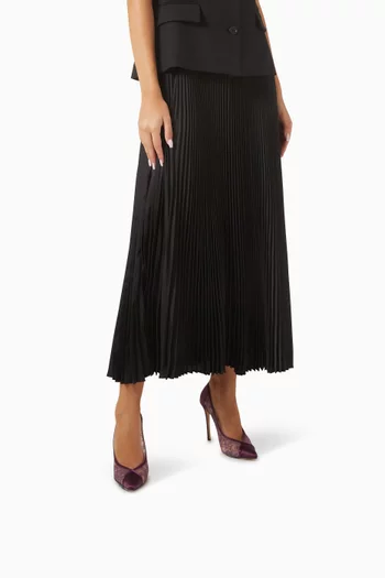 Nora 105 Pumps in Lace & Satin