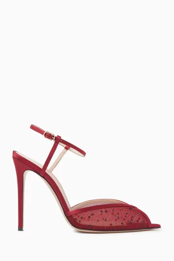 Katy Glitz 105 Sandals in Mesh
