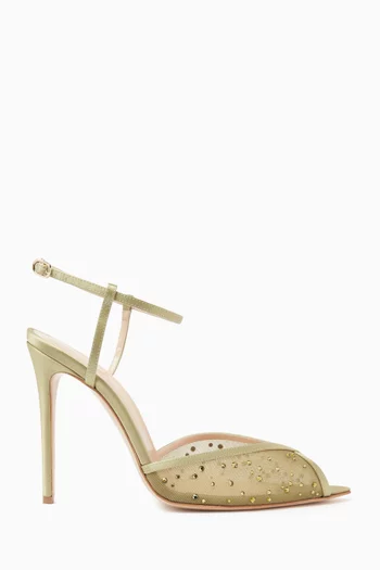 Katy Glitz 105 Sandals in Mesh