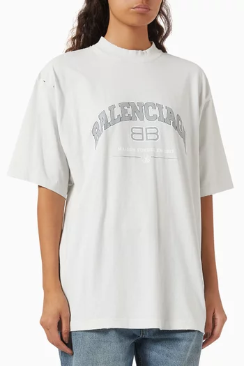 Maison Logo T-shirt in Jersey