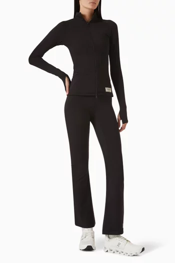 Fitted Running Top in Recycled Softskin