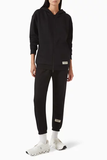 Relaxed Fit Sweatpants in Organic Cotton-blend
