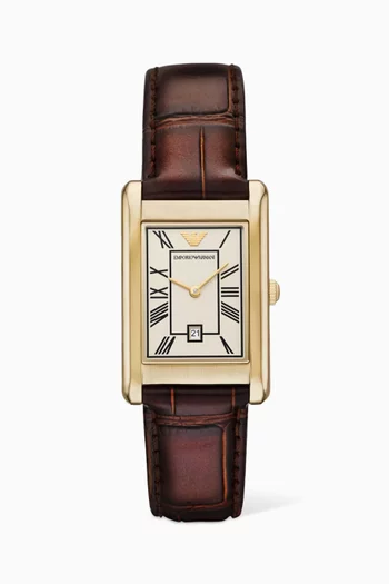 Gino Quartz Watch, 25 x 38mm