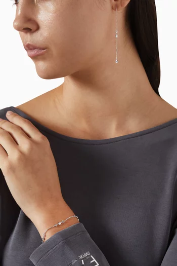 Station Bracelet in Sterling Silver