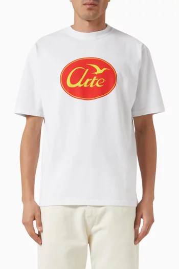 Logo T-shirt in Cotton