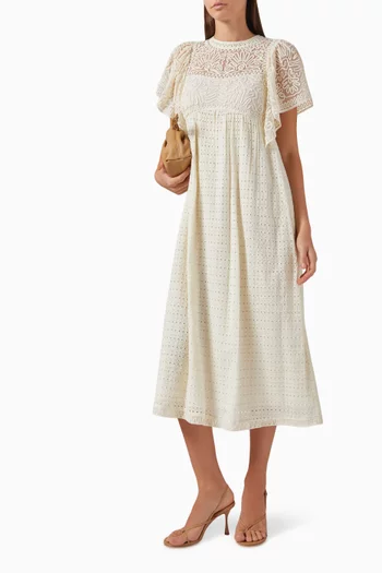 Mirabelle Midi Dress in Tulle