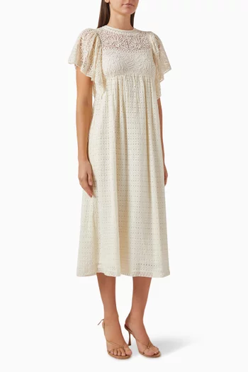 Mirabelle Midi Dress in Tulle