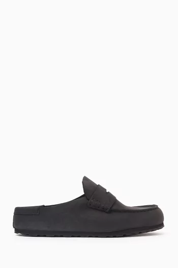 Naples Wrapped Loafers in Oiled Leather