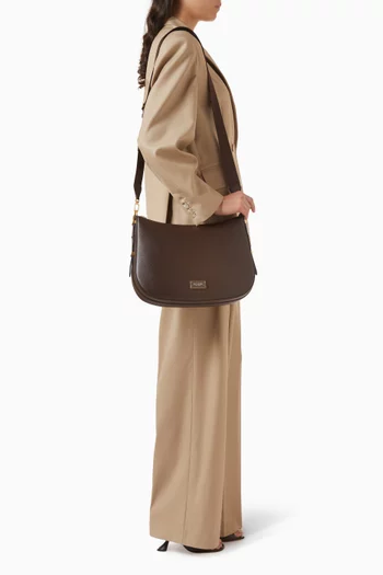 Large Liv Hobo Bag in Leather