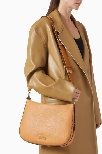 Large Liv Hobo Bag in Leather