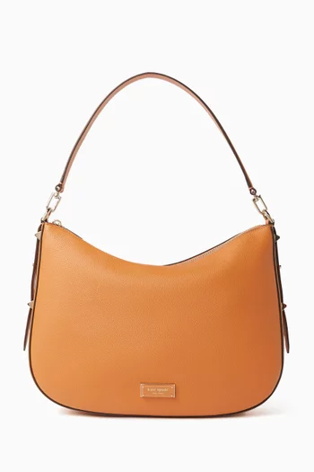 Large Liv Hobo Bag in Leather