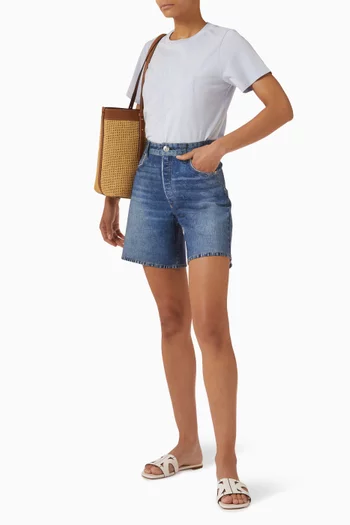 تي شيرت مطرز بشعار الماركة جيرسيه