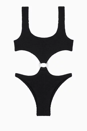 Augusta One-piece Swimsuit in Crinkle Fabric