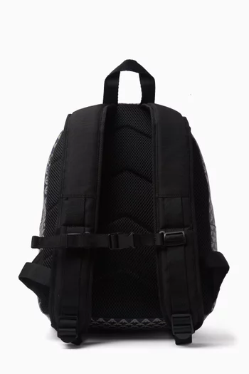 Logo Backpack in Coated-canvas