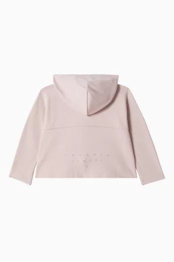 Logo Hoodie in Cotton