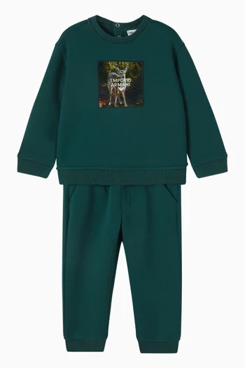Deer Graphic Sweatshirt