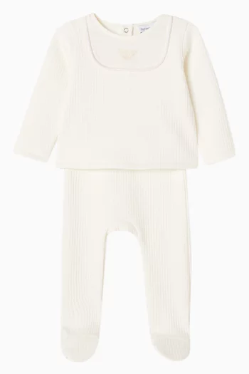 Contrast Piping Co-ord Set