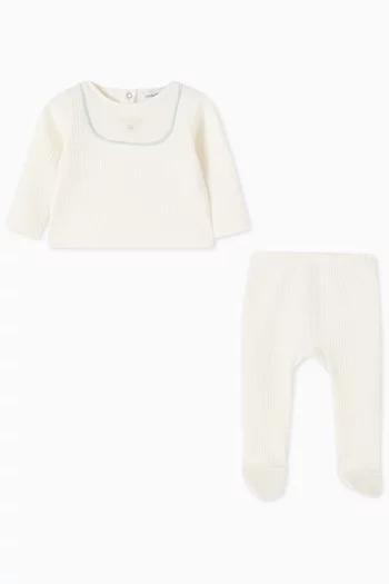 Contrast Piping Co-ord Set
