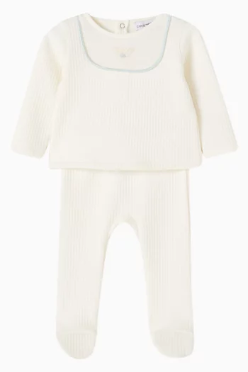 Contrast Piping Co-ord Set