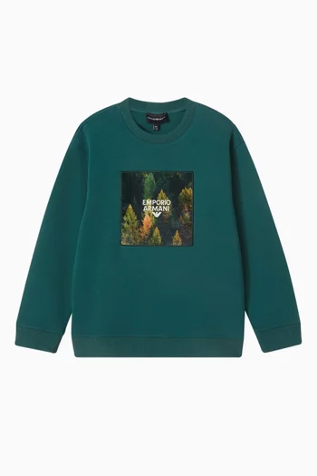 Beach Graphic-print Sweatshirt