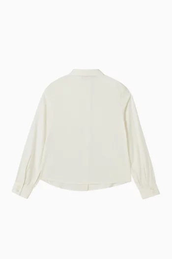 Button-up Shirt in Poplin