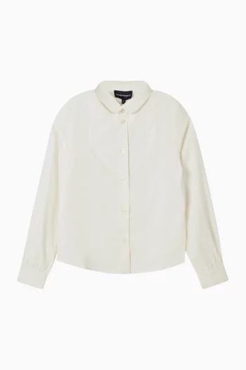 Button-up Shirt in Poplin