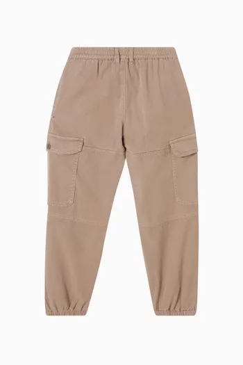 بنطال رياضي قطن بجيوب كارغو