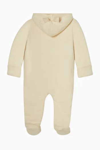 Padded Hoodie Sleepsuit