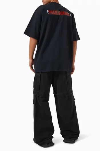 Taped Oversized T-shirt