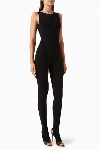 X Catsuit with Footie in Poly Lycra