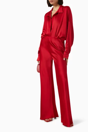 Super Oversized Boyfriend Nk Shirt Bodysuit