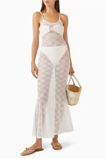 Sheeth Maxi Dress in Lace