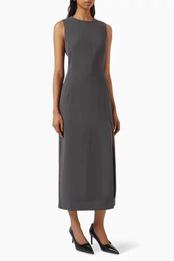 Slit Midi Dress