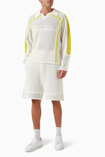 Football Shorts in Cotton-knit