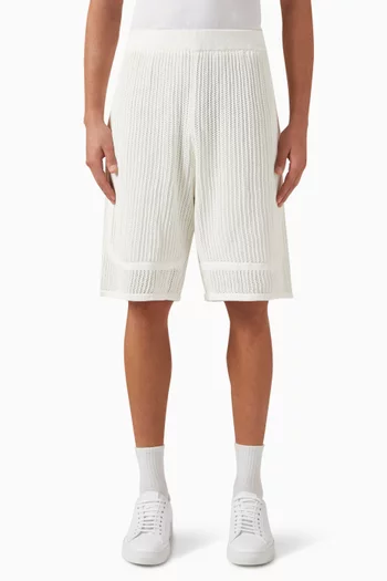 Football Shorts in Cotton-knit
