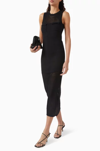 Tank Midi Dress in Knit