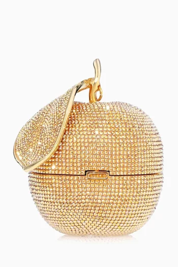 Apple Golden Delicious Clutch in Crystal
