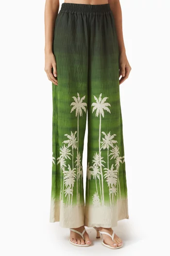 Como Wide-leg Pants in Viscose Blend