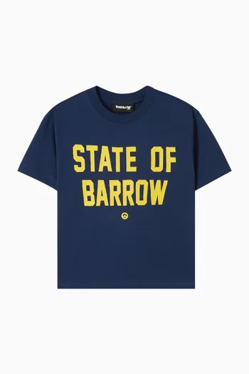 Logo-print T-shirt in Cotton
