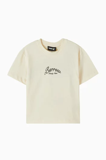 تي شيرت بطبعة دب قطن