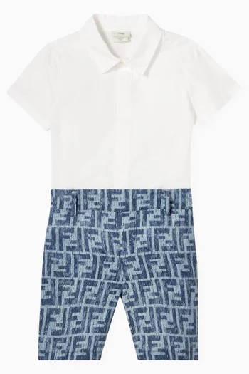 FF-print 2-piece Set in Linen