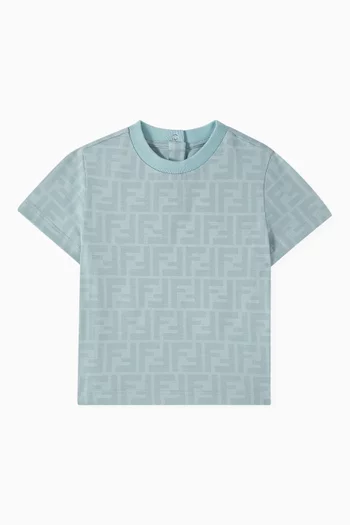 FF Logo T-shirt in Cotton