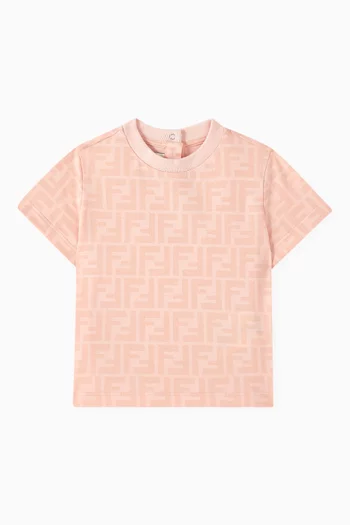 FF Logo T-shirt in Cotton