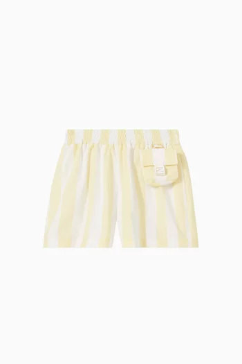 Striped Shorts in Cotton