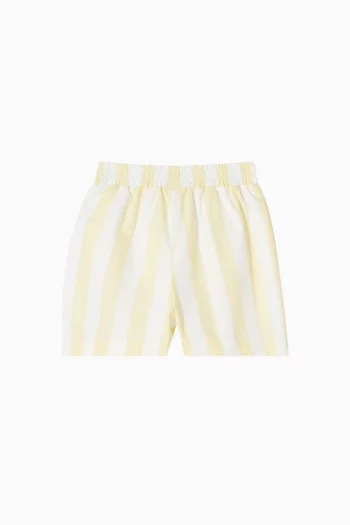 Striped Shorts in Cotton
