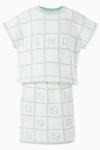 FF Crochet Skirt in Cotton-knit