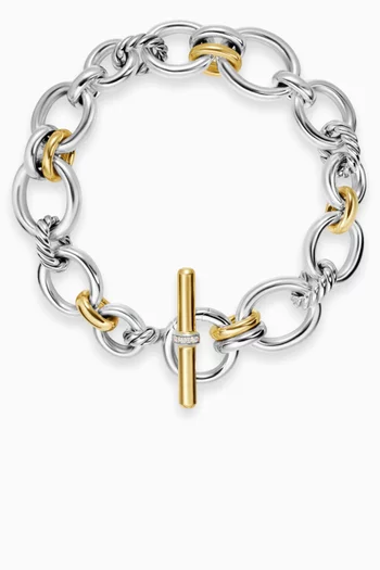 DY Mercer™ Chain Bracelet in Sterling Silver & Gold
