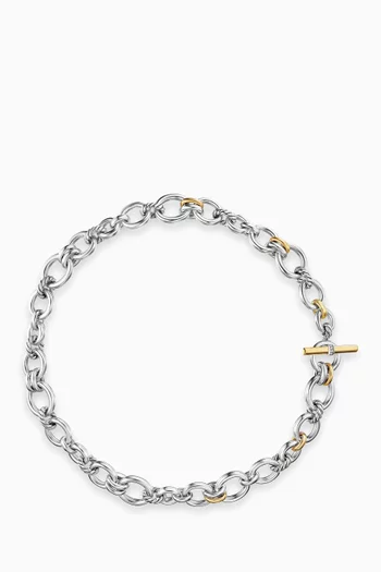 DY Mercer® Chain Necklace in Silver & Gold