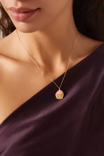 BerryButtercreamSprinkles 2.0 Necklace in 18kt Gold